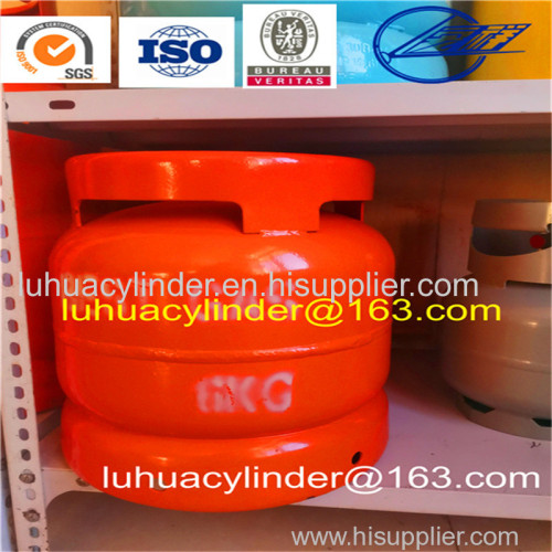 empty LPG gas cylinder