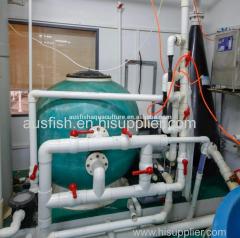 Fiberglass sand filter for fish farm and swimming pool