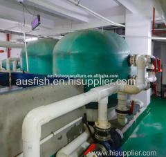 Fiberglass sand filter for fish farm and swimming pool