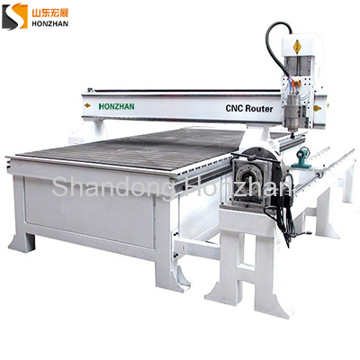 Honzhan HZ-R1325 4 Axis CNC Router with Rotary Device