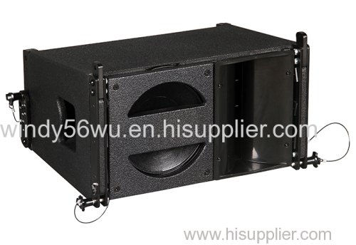 10 inch professional 2 way active line array speaker system