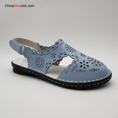 Wholesale Summer Women Girls Leather Flat Sandals