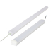 2ft 6ft Double fluorescent light fixture Plastic Cover IP65 waterproof reflector Lighting Fitting