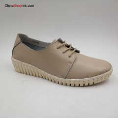 Women's Casual Shoes Genuine Leather Woman Female Flats Leisure Shoe