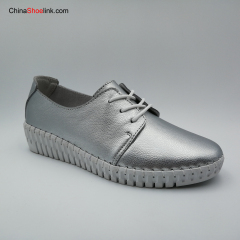 Women's Casual Shoes Genuine Leather Woman Female Flats Leisure Shoe