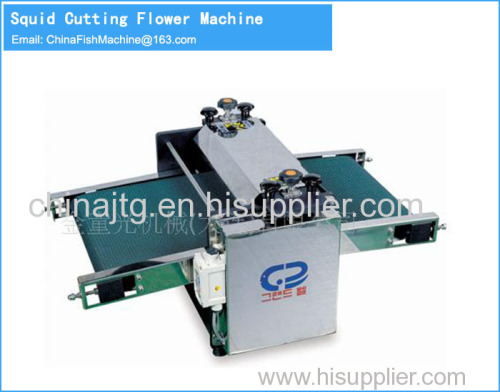 Squid cutting flower machine-squid processing machine