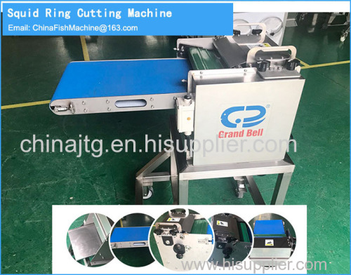 Squid processing machinery-Skinning-Cutting ring