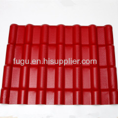 Factory Supply ASA Synthetic Spanish Resin Roof Tile