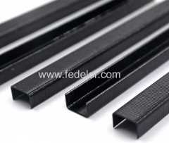 Fine Wire Staple 80 series black