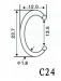 Hog RING fastener STAPLE