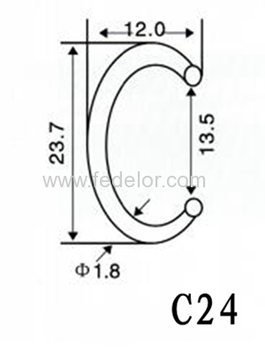 Hog RING fastener STAPLE