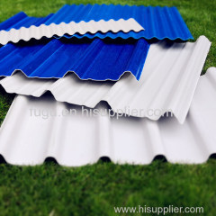 Anti Corrosion Insulation PVC Corrugated Roofing Sheet