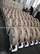 Helicopter stringing rollers exported to Europe