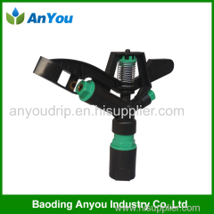 1 Inch plastic sprinkler with 2 nozzle for irrigation