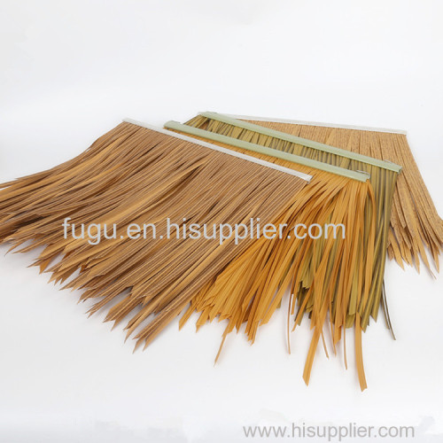 Plastic Artificial Decoration Synthetic Thatch Roof Tiles