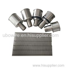 SS Wedge Wire Screen Filter Nozzle