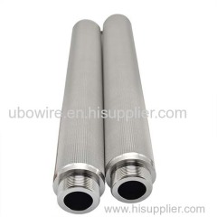 Sintered wire Metal Filter Candle of five layers wire mesh