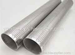 Stainless Steel Perforated Pipe Perforated Screen Tube Filters & Baskets