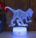 Led Acrylic Dinosaur 3D Colours Promiscuous Kids Gift Room Decration Night Light