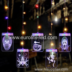 Led Acrylic 3D USB Decoration Pendant Halloween Icicle Light