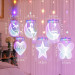 Led Acrylic 3D Salor Power Romantic Pendant Decoration Icicle Light