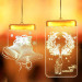 Led Acrylic 3D USB Romantic Pendant Decoration Chirsmas Icicle Light