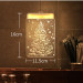 Led Acrylic 3D USB Romantic Pendant Decoration Chirsmas Icicle Light