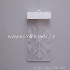 Led Acrylic 3D USB Romantic Pendant Decoration Chirsmas Icicle Light