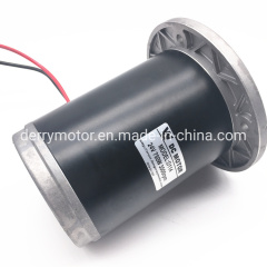 12V 24V 200W 250W 300W 101mm Small DC Motor with Pulley