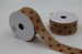 Jute Ribbon With Dots / Stars Pattern