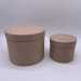 Hat Box With Jute Appearance