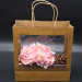 Kraft Paper Bag With Clear Windlow