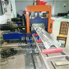 2-Wave Highway Guardrail Roll Forming Machine