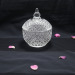 Etched Glass Container Candy Jar