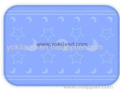 100% polyester embossed baby blanket YKB1934