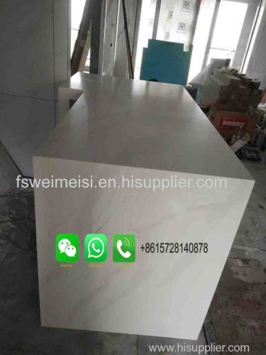 Foshan Yanman Thickened edges marble kitchen worktop and countertop for kitchen island