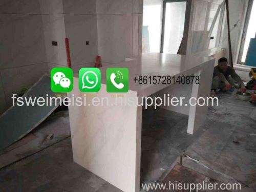 Foshan Weimeisi Polished Statuario Quartz Slab for Countertop for kitchen