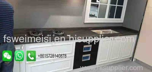 Foshan Yanman Top quality white marble kitchen bench countertop island tops table tops