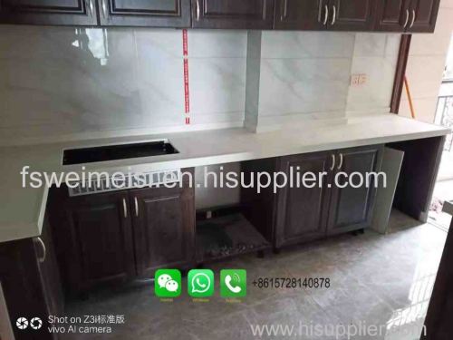 Foshan Weimeisi Kitchen Bathroom Quartz Artificial Marble Quartz Countertop cheap marble countertop artificial quartz