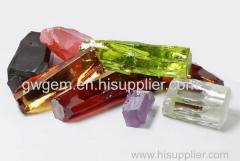 cubic zirconia rough sapphire rough ruby corundum rough spinel rough