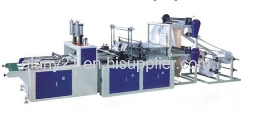 T-shirt bag making machine