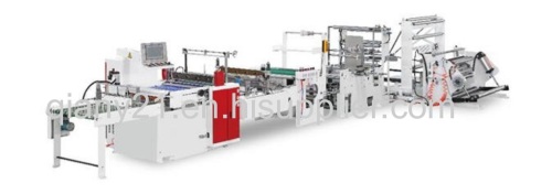 Supply heat sealing hot cutting bag making machine