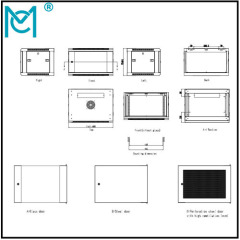 Professional Network Cabinet With permanent Static loading 60KG