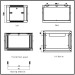 Professional Network Cabinet With permanent Static loading 60KG