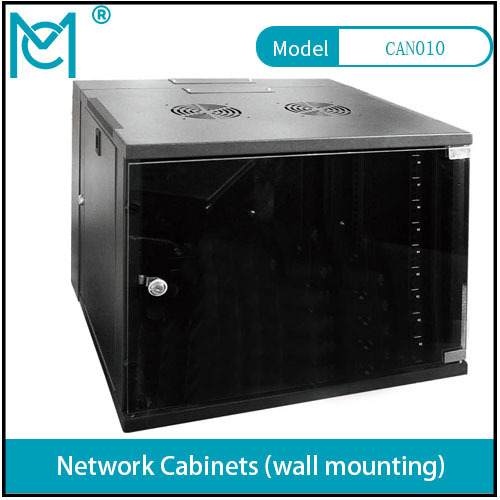 Professional Network Cabinet With permanent Black Static loading 60KG