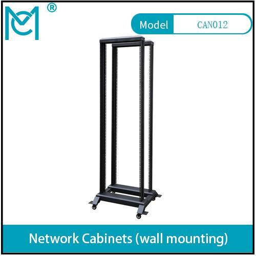 Professional Network Cabinet With permanent Black Static loading 150KG