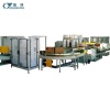 Automatic olive oil packing line for food industry