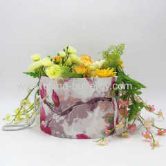 Round Flower Hat Box 3pcs