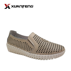 Woman Casual Shoes Leather Leisure Shoe