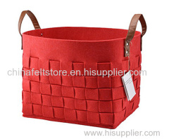 China factory products home felt basket